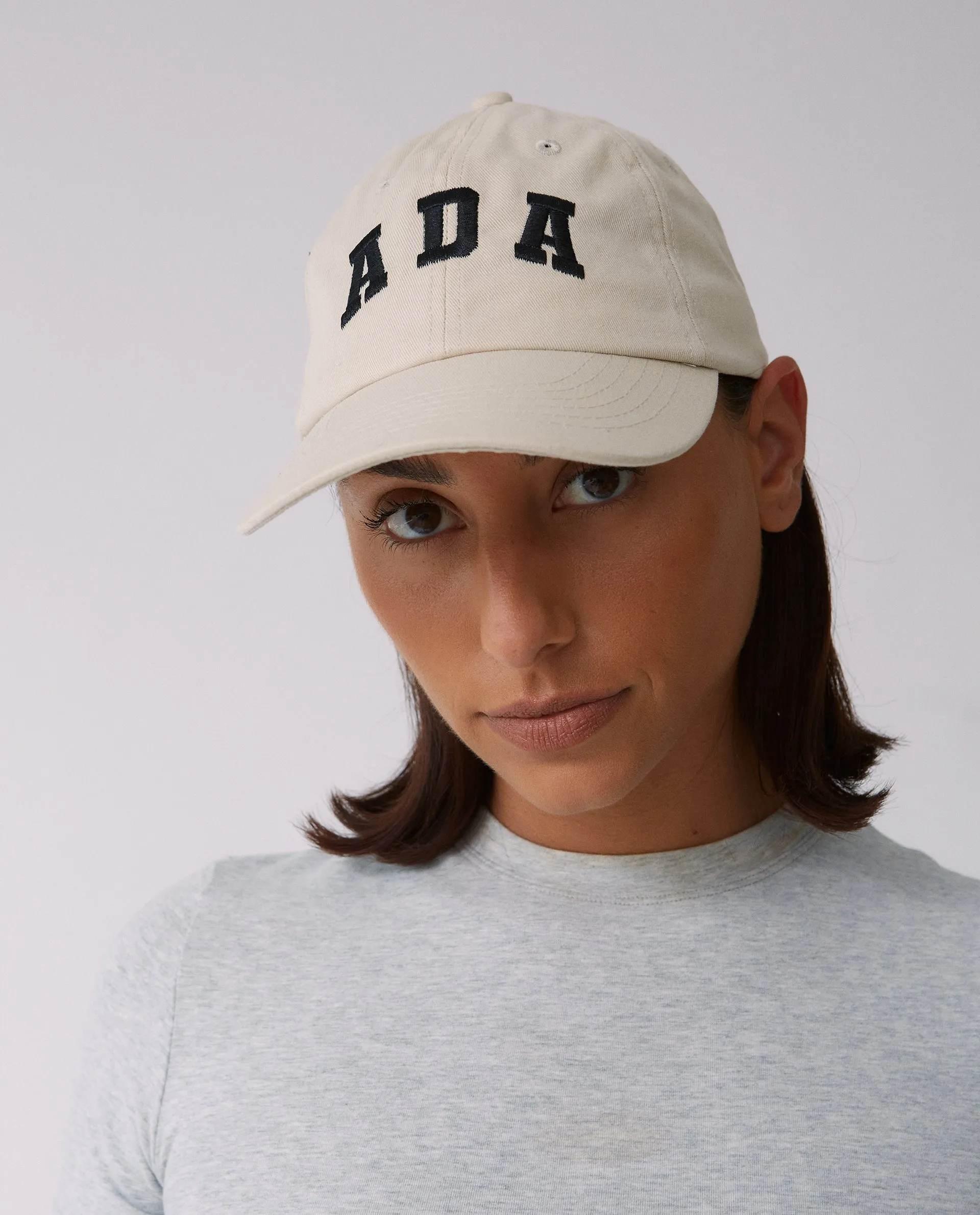 ADA Cap - Cream/Black