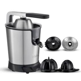 AGARO Regency Electric Citrus Juicer 350w Steel with Pulp Control