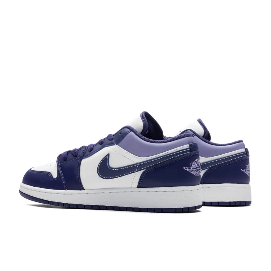 Air Jordan 1 Low (GS) - Sky J Purple/Sky J Light Purple/White