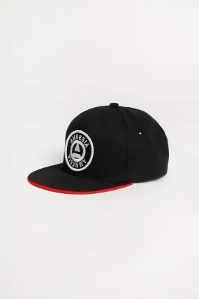 Amnesia Youth Patch Logo Flat Brim Hat