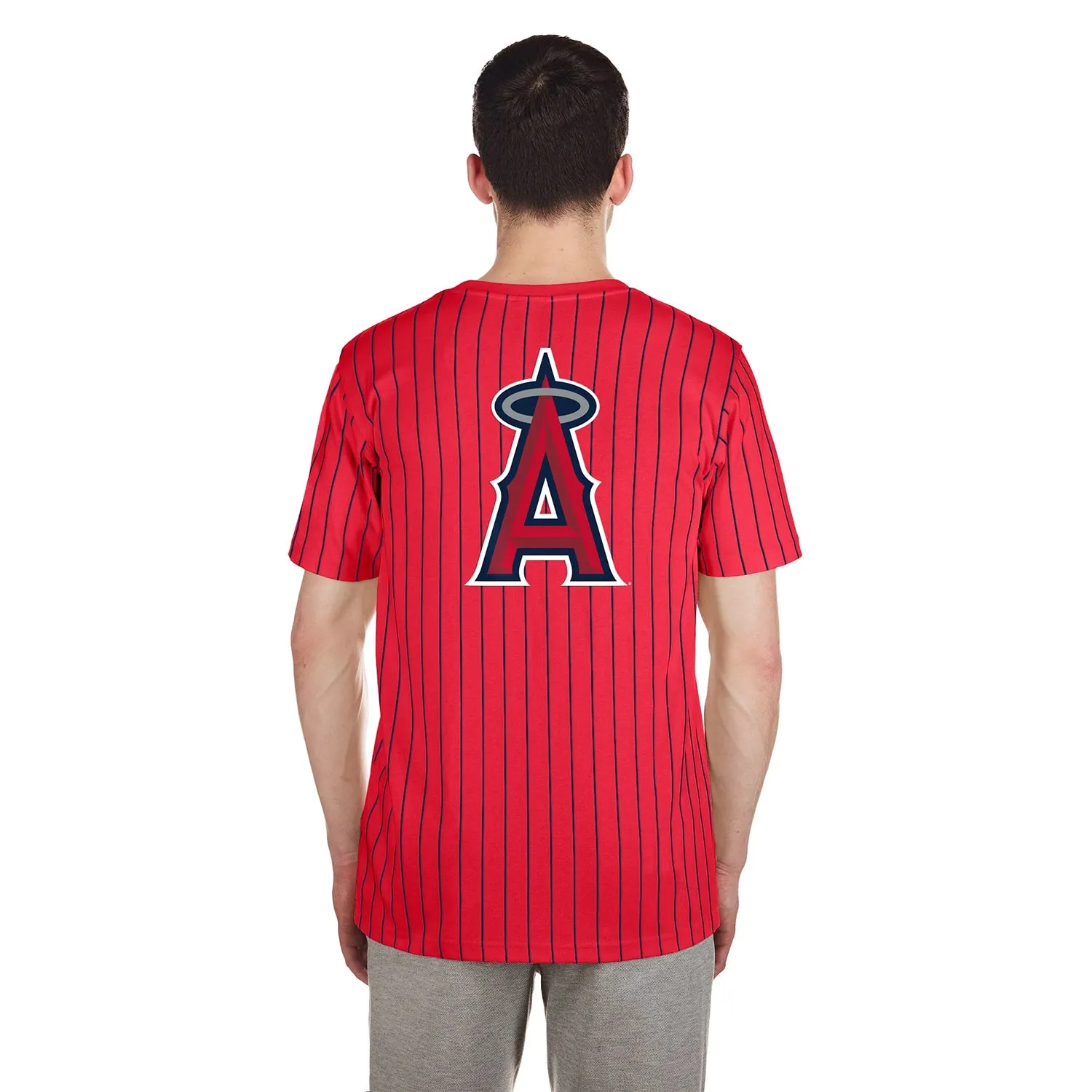 Angels Pinstripe Tee - Mens