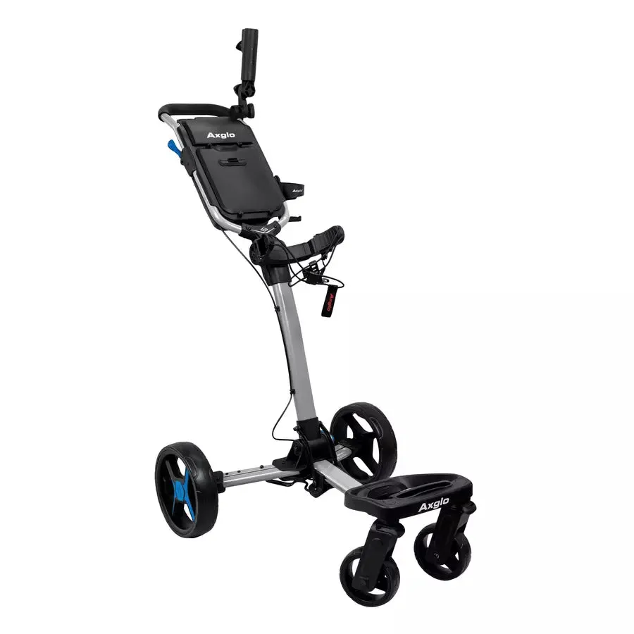 Axglo Flip n' Go Pro Push Cart w/ Storage Bag