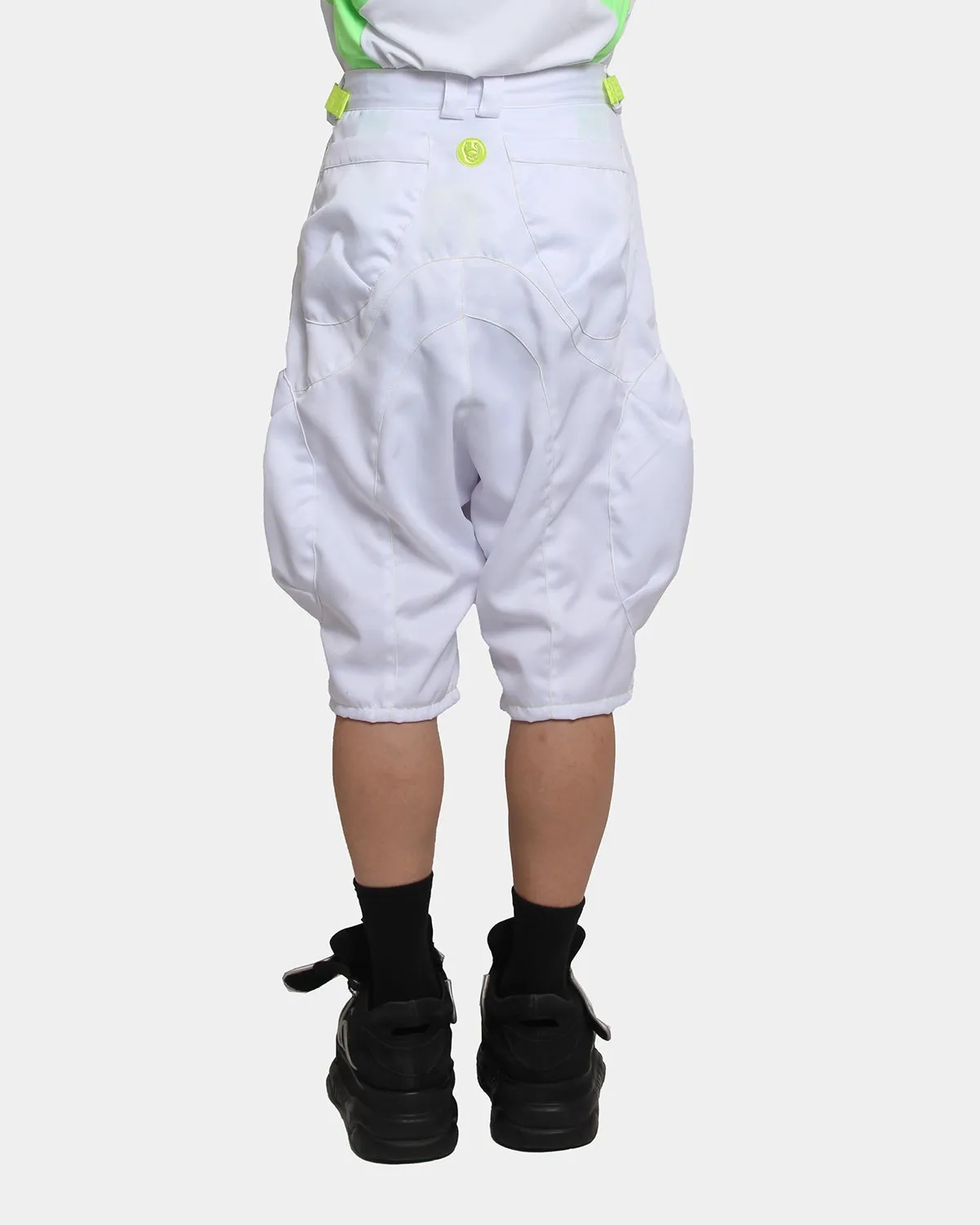 BALLOONEY SHORTS WHITE / YELLOW