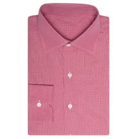 BESPOKE ATHENS Handmade Reded Cotton Dress Shirt EU 41 NEW US 16