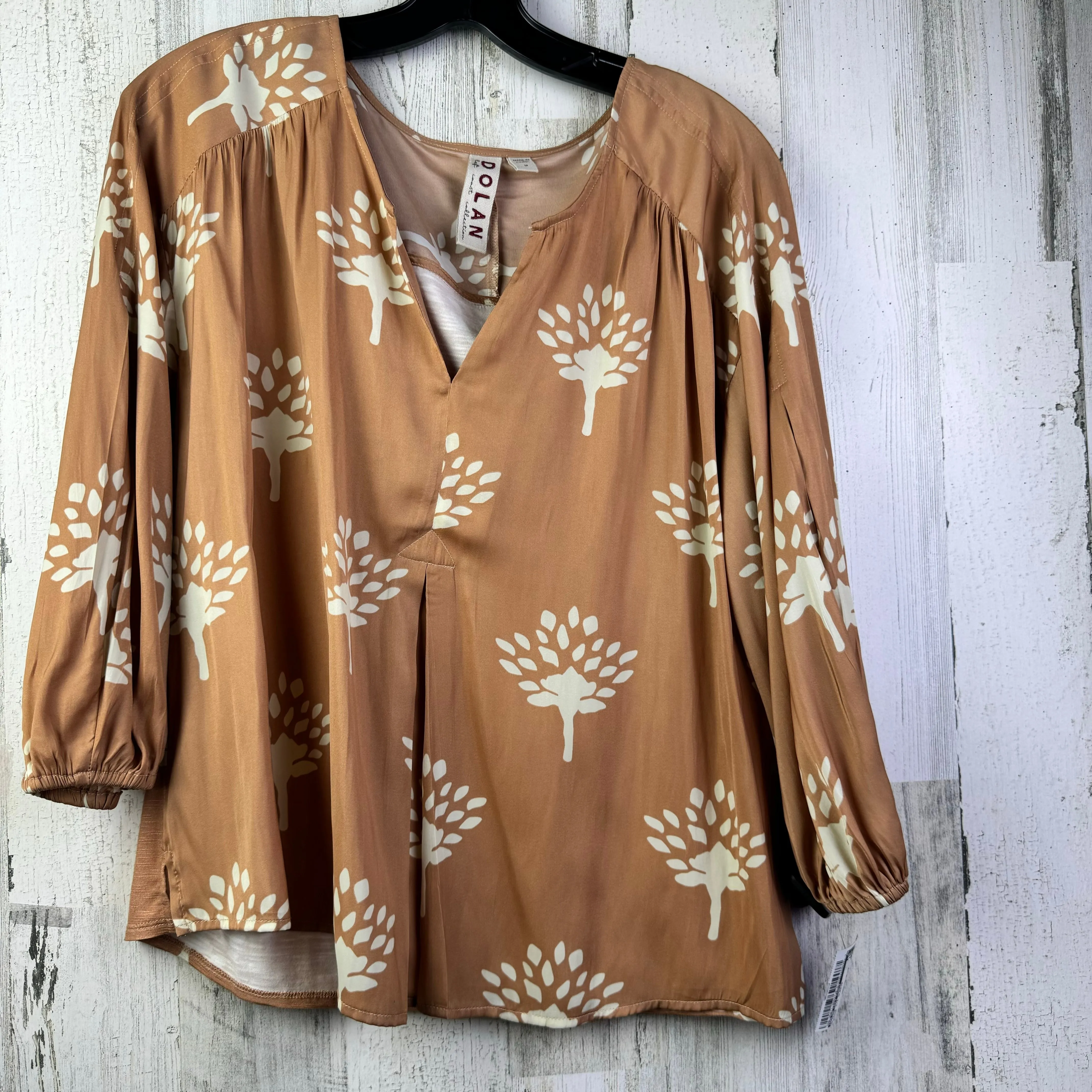 Blouse 3/4 Sleeve By Dolan Left Coast  Size: M