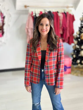 Calera Plaid Blazer