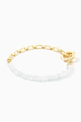 Charlotte Moonstone Gemstone Bracelet | Good Fortune