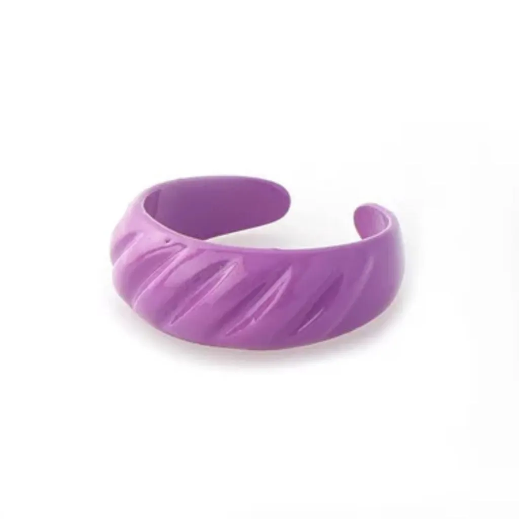 Colored Croissant Ring