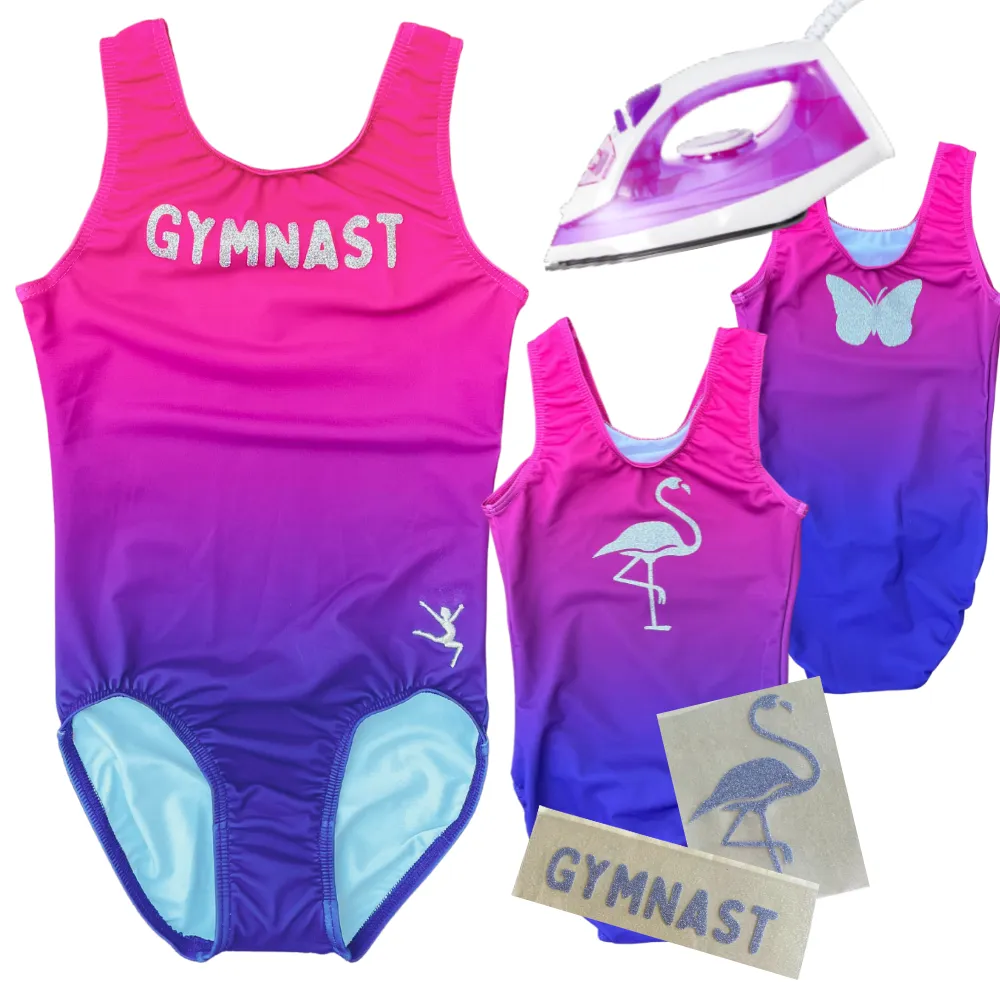 DIY Butterfly Decal Leotard