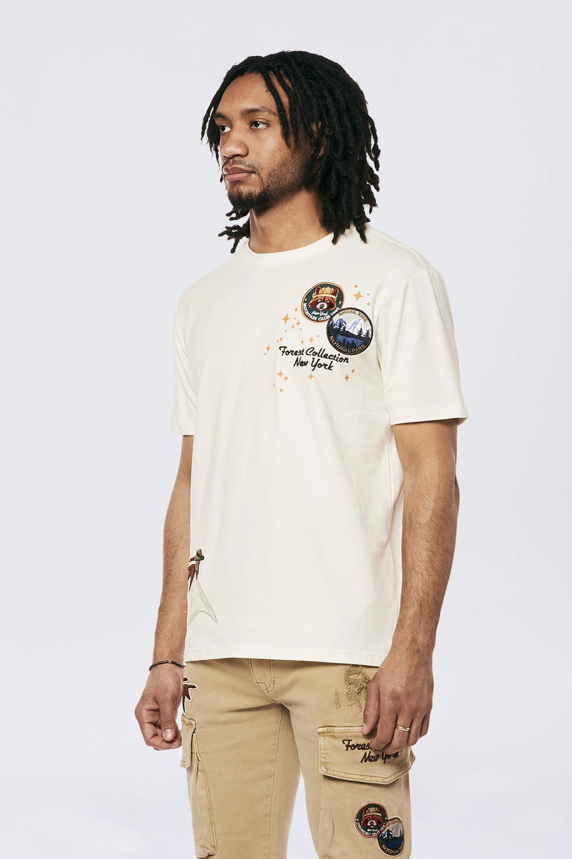 Forest Collection SS Tee - Chalk