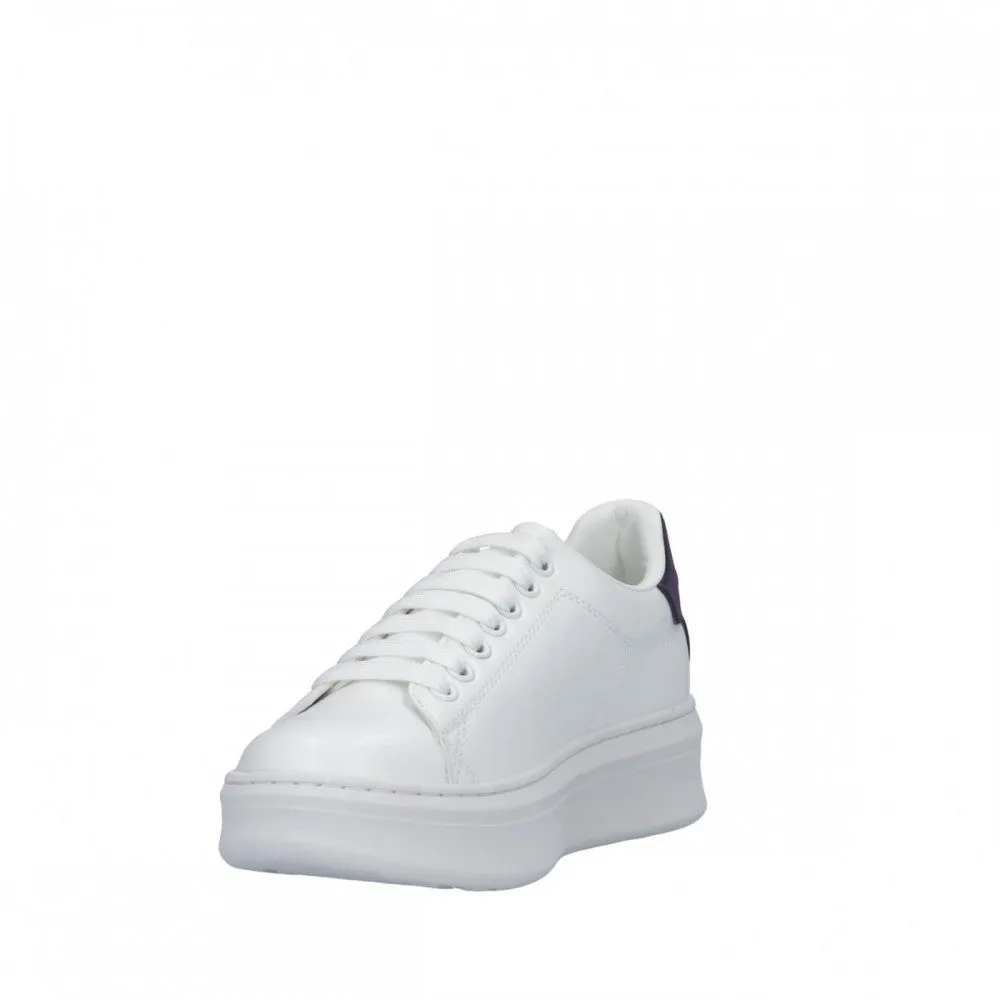 Gaelle Sneakers Addict Mcqueen Bianco Purple