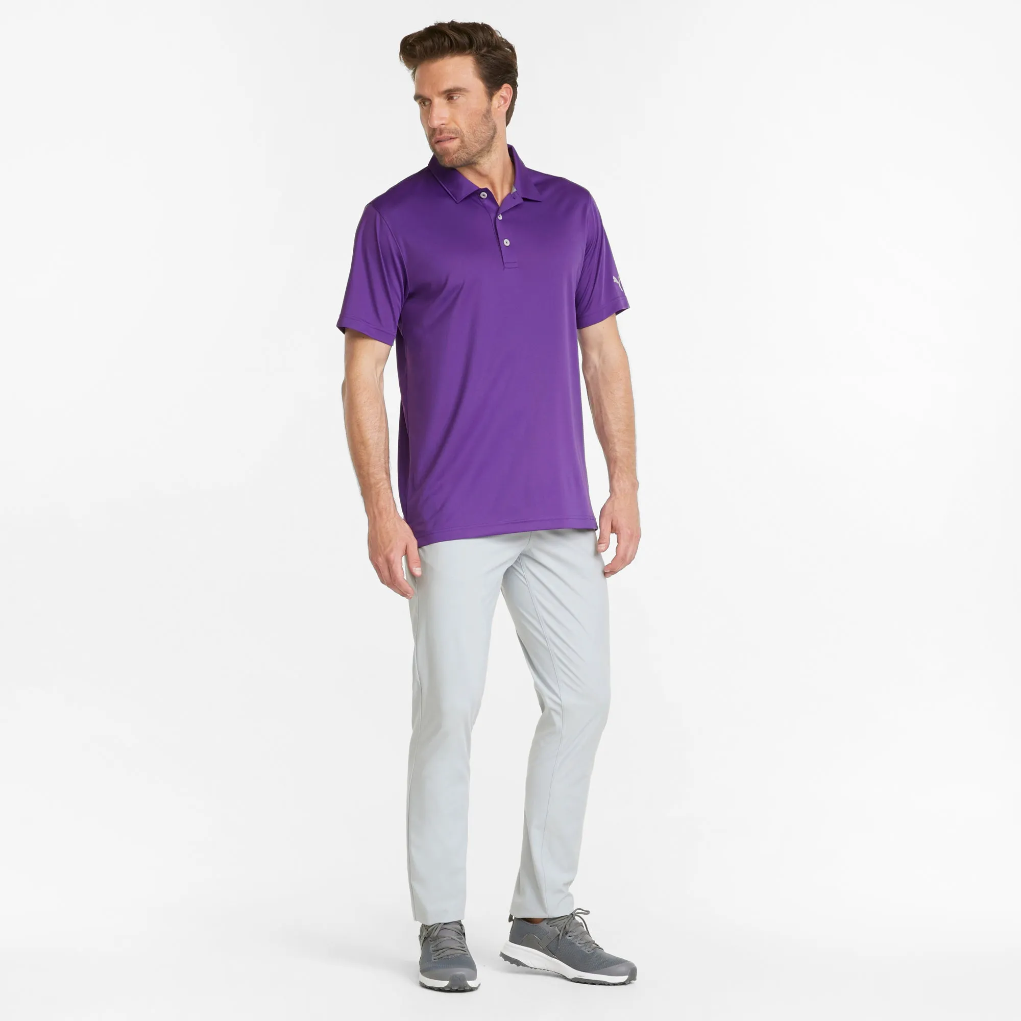 Gamer Golf Polo | Tillandsia Purple