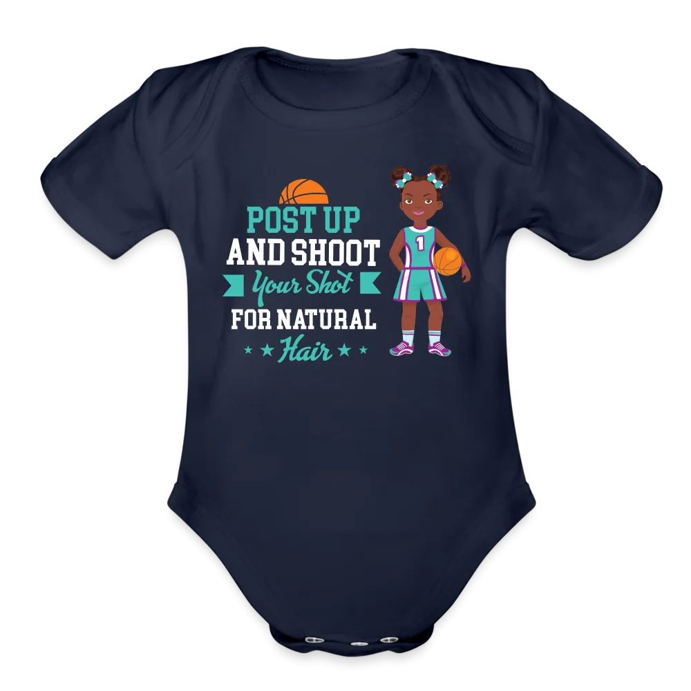 Girls' Basketball Organic Onesie