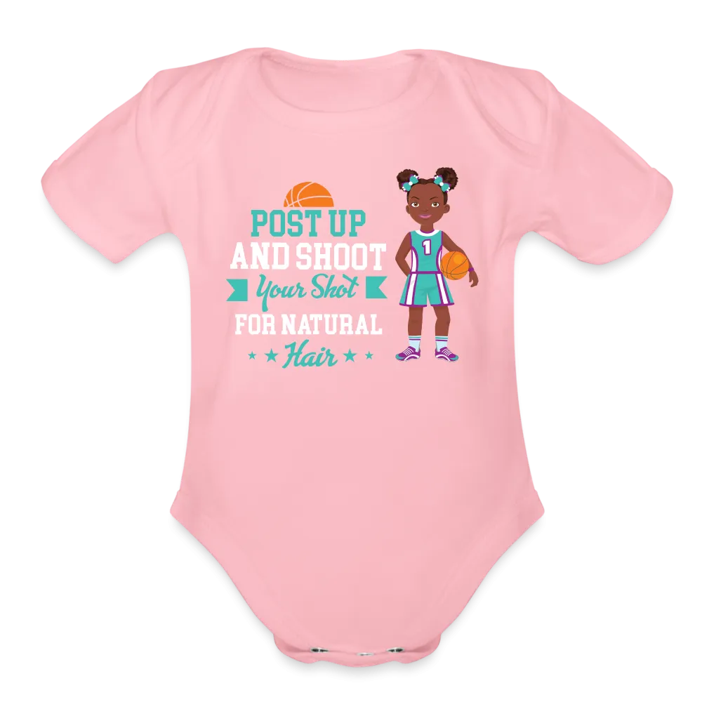 Girls' Basketball Organic Onesie