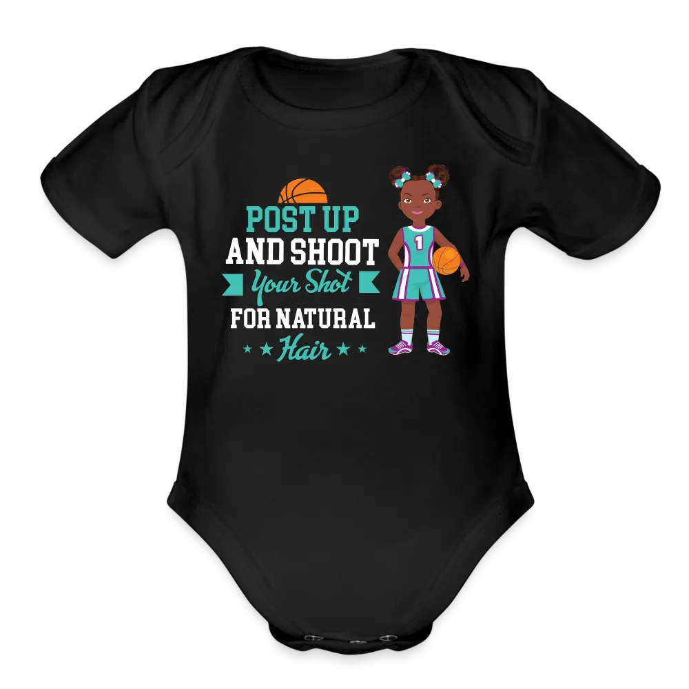 Girls' Basketball Organic Onesie