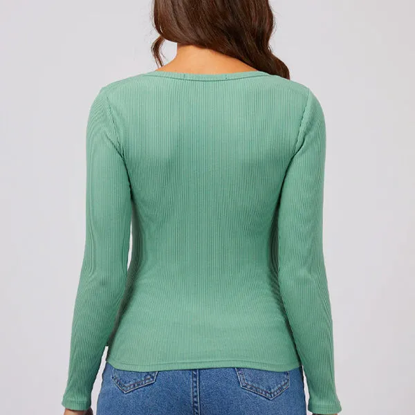 Hazel Long Sleeve - Sage