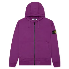 Hooded Full Zip Sweatshirt 64220 - Purple