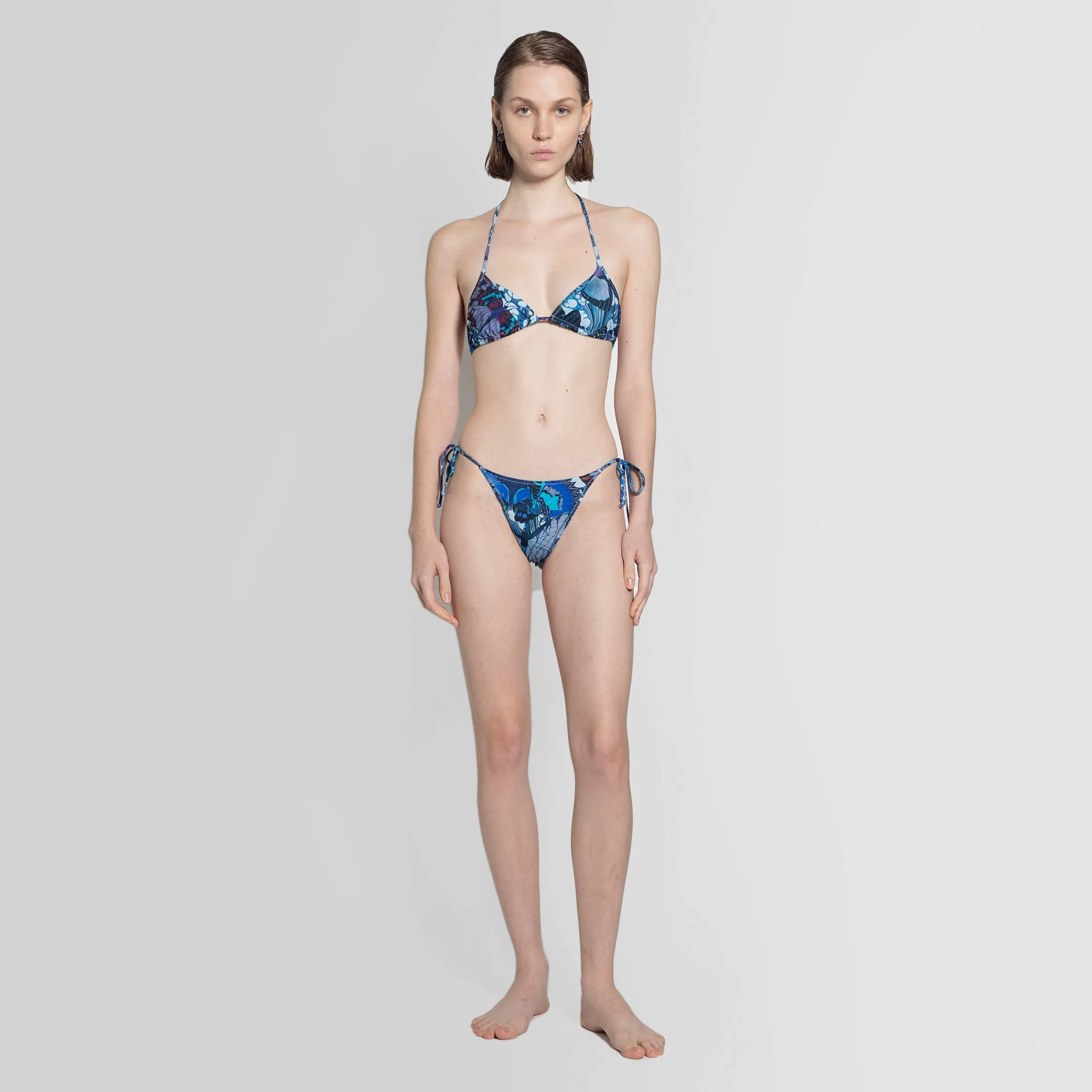 JEAN PAUL GAULTIER WOMAN BLUE SWIMWEAR