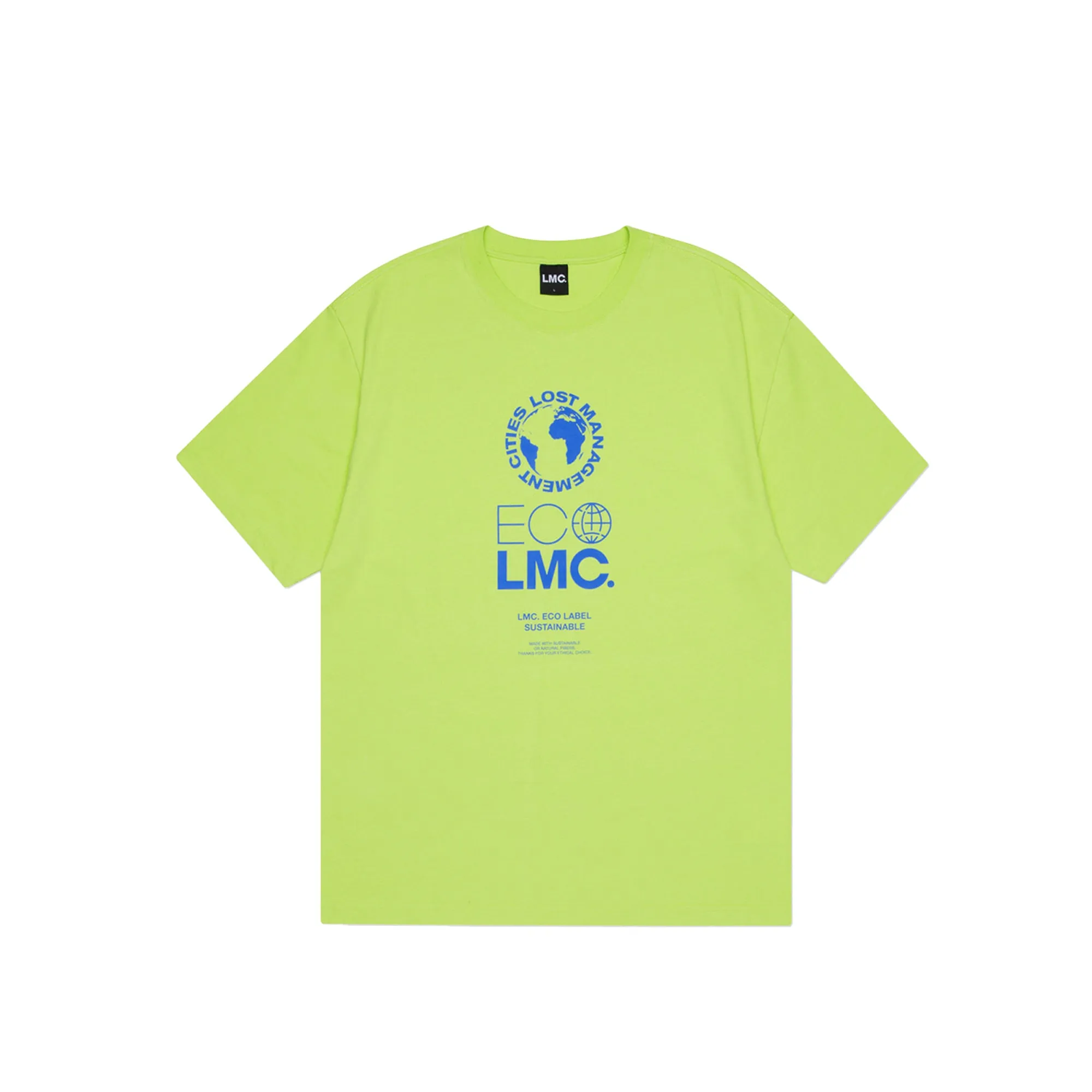 Lost Management Cities Mens Eco Label Organic SS Tee