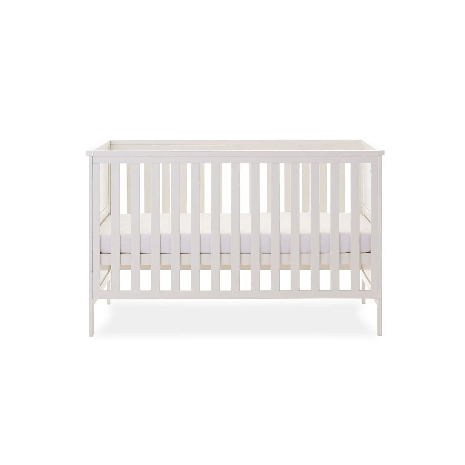 OBaby Evie Cot Bed - White