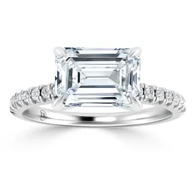 Penelope - 18ct White Gold - Emerald