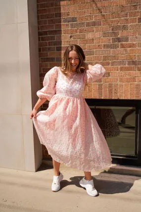 Pink Flower Dress