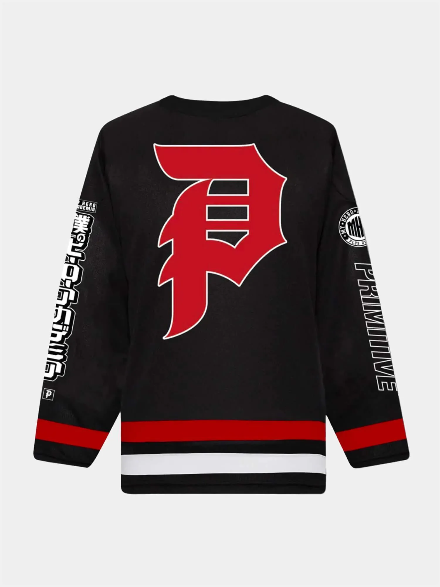 Primitive x My Hero Academia Hockey Jersey - Black