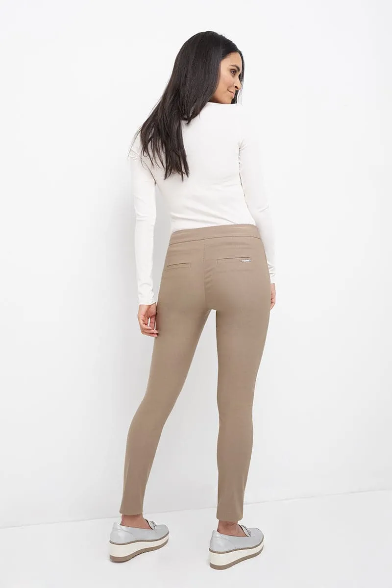 Pull-on skinny pants