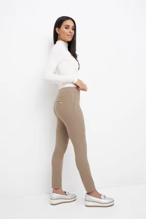 Pull-on skinny pants