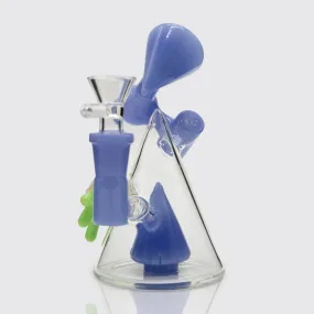 Pyra-Minati Glass Bong - Purple