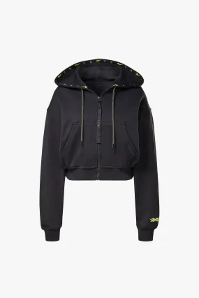 Reebok x VB Zip Up Hoodie in Black