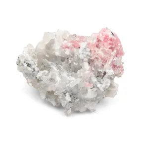 Rhodochrosite with Quartz and Fluorite