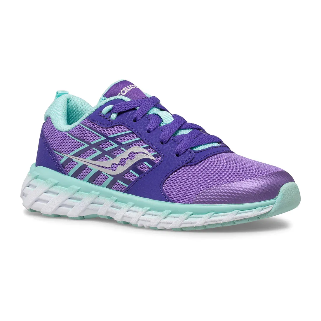 Saucony Purple Wind 2.0 Children's Sneaker