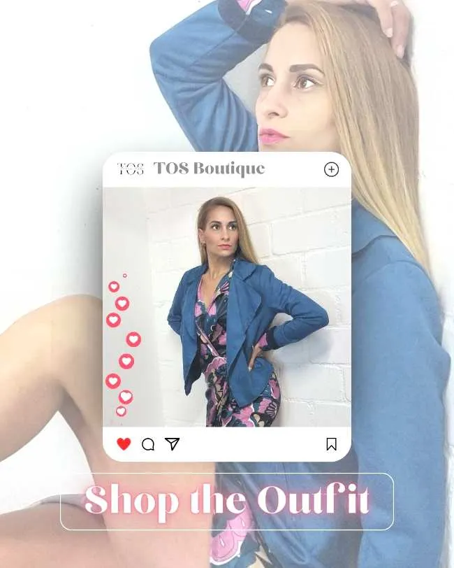 Shop The Outfit -Set Blue