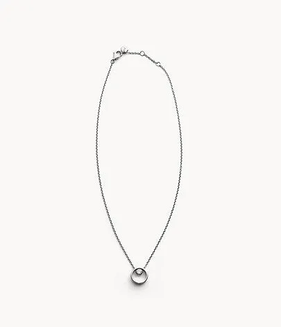 Skagen Elin Crystal Circle Necklace SKJ0833040