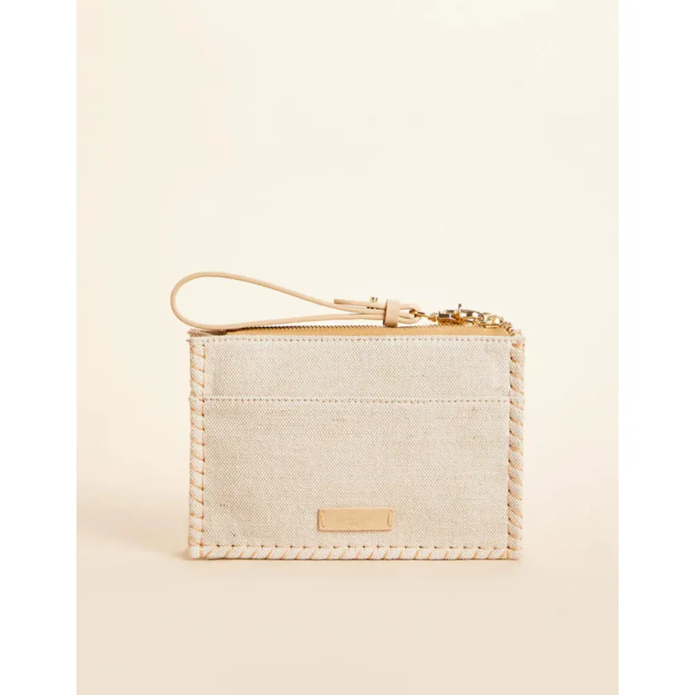 Spartina Sophie Raffia Wristlet - Calm Waters