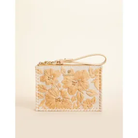 Spartina Sophie Raffia Wristlet - Calm Waters