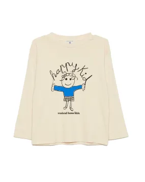 WEEKEND HOUSE KIDS Things I Like HAPPY KID LONG SLEEVE T-SHIRT